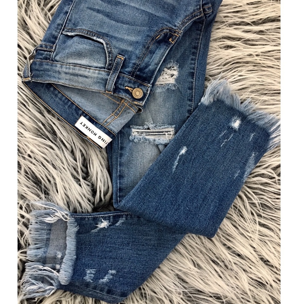 Flying Monkey Ripped Jeans
